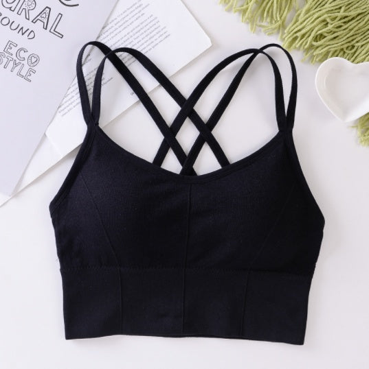 Women's Beautiful Back Tube Top Comfort Bra Without Steel Ring