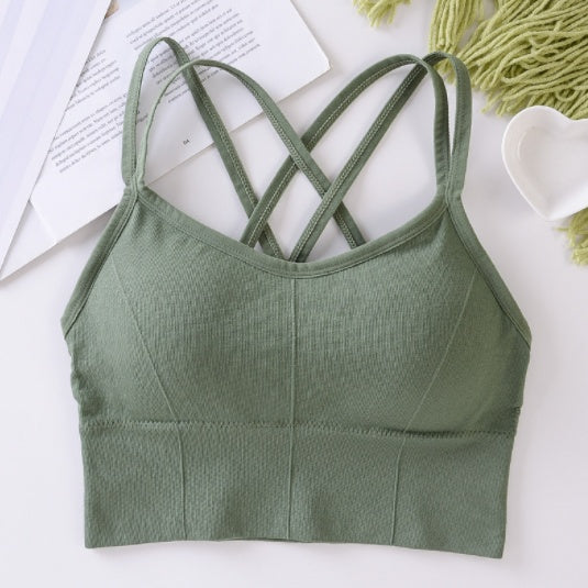 Women's Beautiful Back Tube Top Comfort Bra Without Steel Ring
