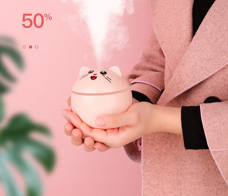Portable Mini Humidifier – Quiet & USB Powered