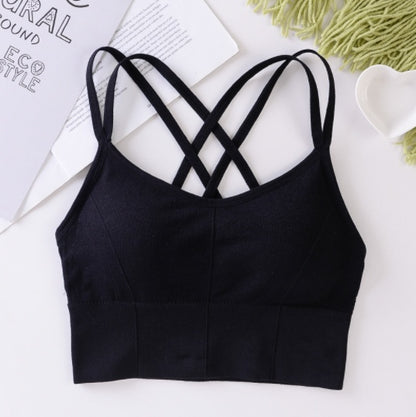Women's Beautiful Back Tube Top Comfort Bra Without Steel Ring