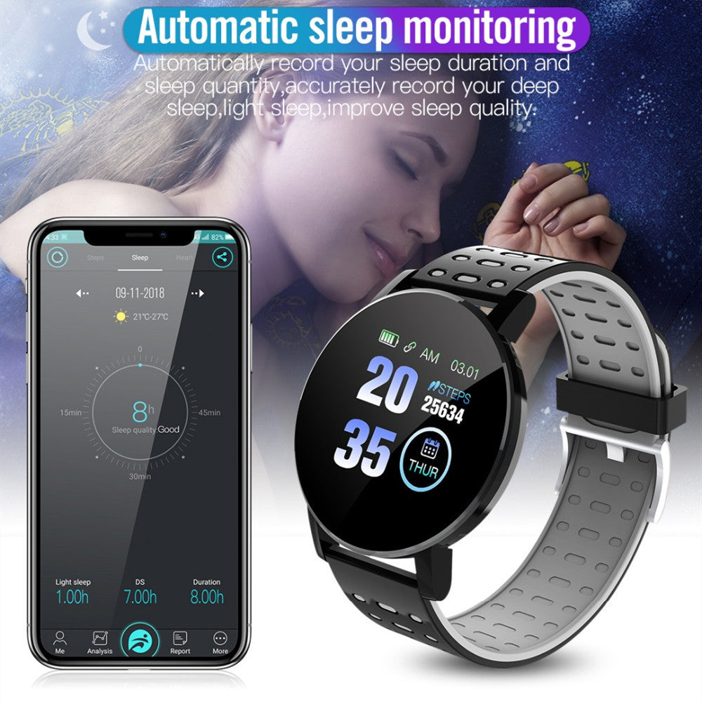 Bluetooth Smart Watch – Fitness & Notification Tracker