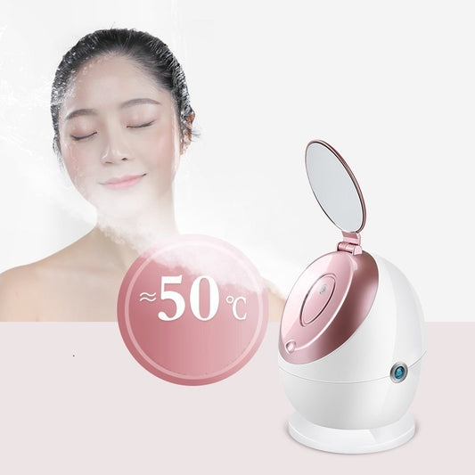 Nano Ionic Facial Steamer – Deep Hydration & Home Spa