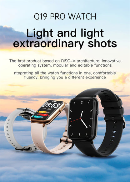Smart Waterproof Watch – Fitness & Health Tracker