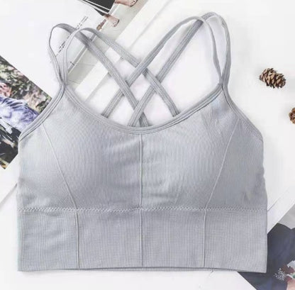 Women's Beautiful Back Tube Top Comfort Bra Without Steel Ring