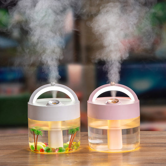 Quiet Dimming Humidifier – Cool Mist & Night Light